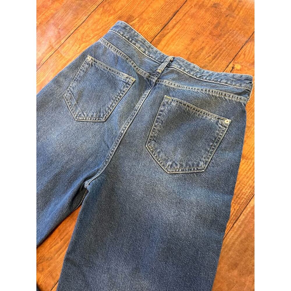 Pilcro (Anthropologie) distressed wide leg jeans - Picture 5 of 8